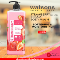Watsons Strawberry Cream Body Wash 1000ml