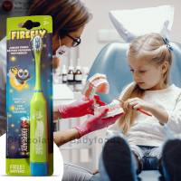 Firefly Junior-Turbo Battery Powered Toothbrush Ages 3+ Soft (Green)