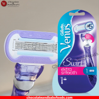 Gillette Venus Swirl Extra Smooth Razor 5 Blade - Achieve Unparalleled Smoothness for Effortless Shaving
