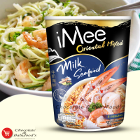 Imee Oriental Milk Seafood Flavor 70G: Deliciously Creamy Seafood Infused Noodles for a Flavorful Meal!