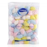 Athena Beauty: 100% Cotton Wool Balls for Gentle Makeup Removal and Skincare