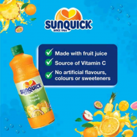 Delicious Sunquick Tropika Tropical Juice 840ml - Refreshing Taste for Your Tropical Cravings