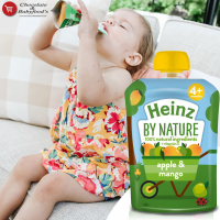 Heinz By Nature Apple & Mango Puree (4 - 36 months) 100G