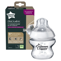 Tommee Tippee Closer to Nature Glass feeding Bottle 150ml