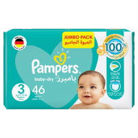 Pampers Baby Dry Size 3 Saudi
