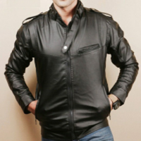 Gents Full Artificial Leather Jacket 1210 | Jackets For Men