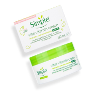 Boost Your Skin's Vitality with Simple Vital Vitamin Cream - 50ml