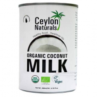 Ceylon Naturals Organic Coconut Milk - Premium Quality 400ml