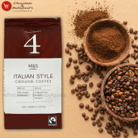 M&S Italian Style Ground Coffee 227G - Authentic Italian Flavor | Buy Online