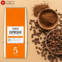 Tesco Espresso Rich & Intense Roast & Ground Coffee 227G - Unleash Your Coffee Cravings with This Indulgent Pick-Me-Up!