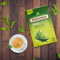 Twinings Mint Green Tea: Refreshing Flavor in 20 Convenient Bags - 40G Pack