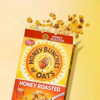 Honey Bunches of Oats Cereal (411g) - Deliciously Made with Honey Roasted Goodness