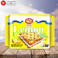 Bellie Lemon Flavour Cream Sandwich 190G: A Tangy Twist for your Taste Buds