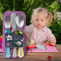 Tommee Tippee Tommee Tippee Explora First Grown Up Cutlery Set