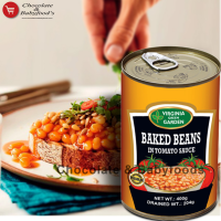 Delicious and Organic Virginia Green Garden Baked Beans (400g) – Enhance Your Meal with Healthy and Flavorful Beans