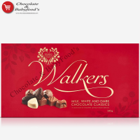 Walkers Milk, White & Dark Chocolate Classics 240g: Indulgent Delights for Chocoholics