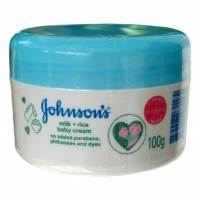 Johnson's  Baby Milk + Rice Cream 100g