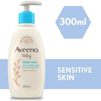 Aveeno Active Natural baby hair & body wash Sensitive skin 300ml
