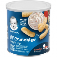 Gerber Lil' Crunchies Veggie Dip 42gm - Healthy Snack for Kids | Buy Now on E-commerce Website