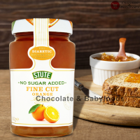 Stute Sugar Free Fine Cut Orange Marmalade 430g - Exquisite Citrus Taste without Added Sugar