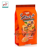 Saur+ Orange Flavored Gummy 100g - Tasty and Tangy Fruit Treats