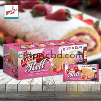 Delightful Strawberry London Roll Cake - Unforgettable Flavors at Your Doorstep