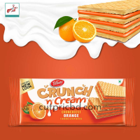 Tiffany Crunchy n Cream Orange Wafers 76g - Delightful Citrus Treat