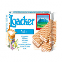 Loacker Milk Wafer 24 pc's Box