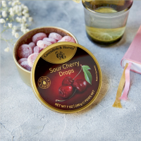 Cavendish & Harvey Sugarfree Sour Cherry Drops 175g - Deliciously Tangy Sugar-Free Treats!