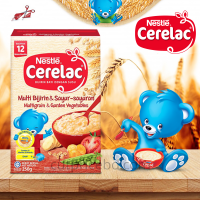 Nestle Cerelac Multigrain & Garden Vegetables 250 gm: Nutritious Baby Food Blend