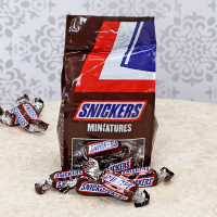 Satisfy your Cravings with Snickers Miniatures - 220g Bag