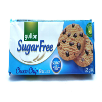 Gullon Sugar Free Choco Chip Biscuits 125g - Guilt-Free Delight for Chocolate Lovers