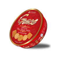 V Food Grace Assorted Tin Biscuit - 400gm: Delectable Variety in Every Bite!