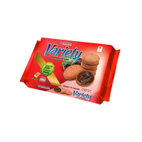 Variety Chocolate Biscuits with Chocolate Cream 260 gm