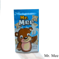 V Food Mr. Mee Pouch Packet Biscuit Milk Flavor - 25gmX 12Pcs (1 Dozen)