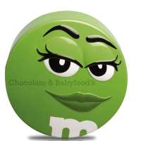 M&M's Tin Green 200g: The Perfect Treat for Snack Time!