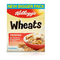 Kellogg's Wheats 600gm: Wholesome, Nutritious Breakfast Cereal for a Healthy Start