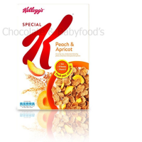 Kellogg's Special K Peach & Apricot: 360gm - Delightful Breakfast Cereal with Real Fruit Pieces