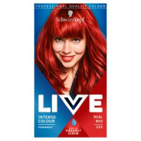 Schwarzkopf Live Intense Colour Permanent Hair Dye Real Red 035