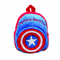 Cute Cartoon Kid Splash Mini Backpack: Captain America