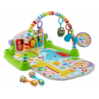 Fisher-Price Deluxe Kick and Play Piano Gym - Engage and Entertain Babies with this Interactive Musical Gym