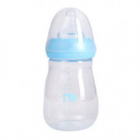 Mothercare Baby Wide Neck Bottle 250 mL Blue: The Perfect Baby Feeding Solution for Your Little One