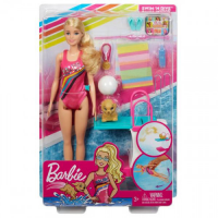 Barbie GHK23 Swim and Dive Doll with Accessories - Shop Now!