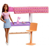 Barbie Loft Bed Playset - Unleash Imagination with FXG52