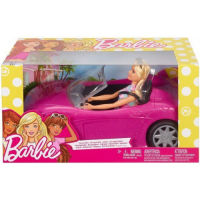 Barbie Doll and Pink Car: The Perfect Playtime Duo!