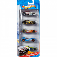 Get Your Engines Revving with the Hot Wheels 01806 5 Cars Pack - Perfect for Speedsters of all Ages!