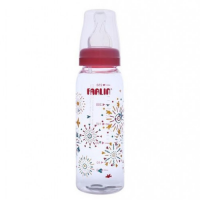 Farlin NF-767 Decorative Feeding Bottle 8 oz: Stylish and Functional Baby Bottle for Easy Feeding