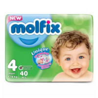 Molfix Maxi Belt (7-14 Kg) - 40 Pcs | Turkish-Made Diapers | Buy Online!