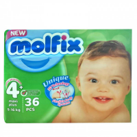 Molfix Baby Diaper Belt Maxi (9-16 kg): 36 Pcs - Made in Turkey | Shop Now