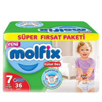 Molfix 7 Baby Diaper Pant 19+ kg 36 Pcs | Made in Turkey | Best Quality and Comfort for Your Little One